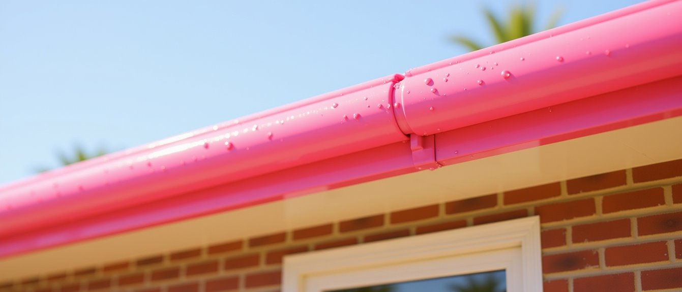 colorful durable maintenance friendly gutters