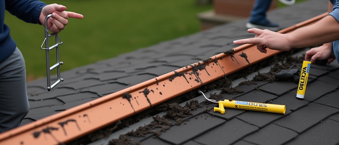 gutter overflow diagnosis checklist