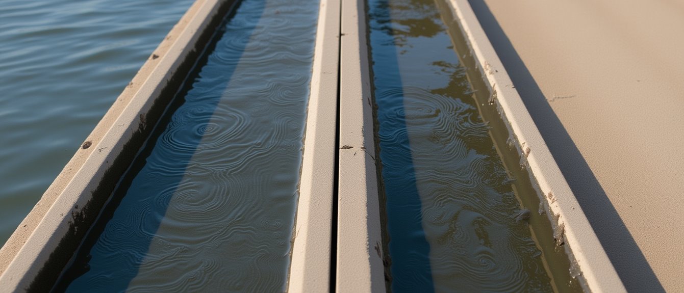 gutter size water capacity