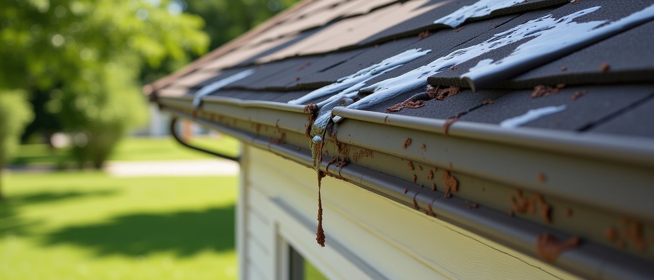 gutters need urgent replacement