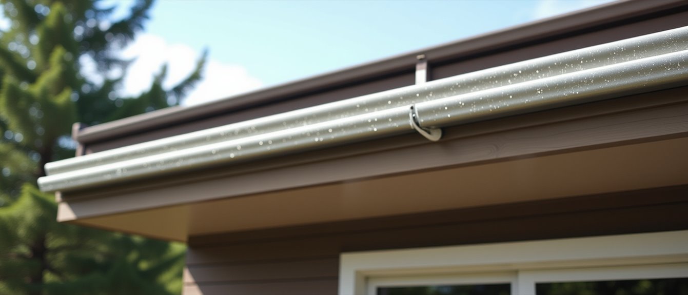 larger drainage for roofs