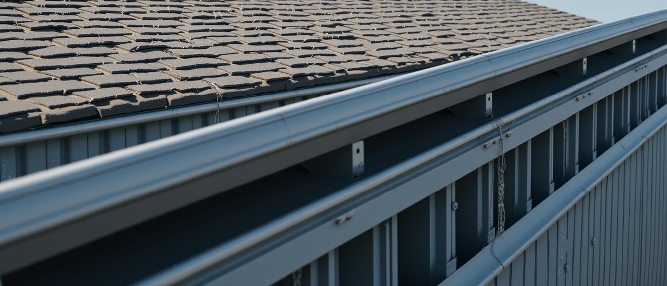 optimal gutter options steel buildings optimal gutter options steel buildings