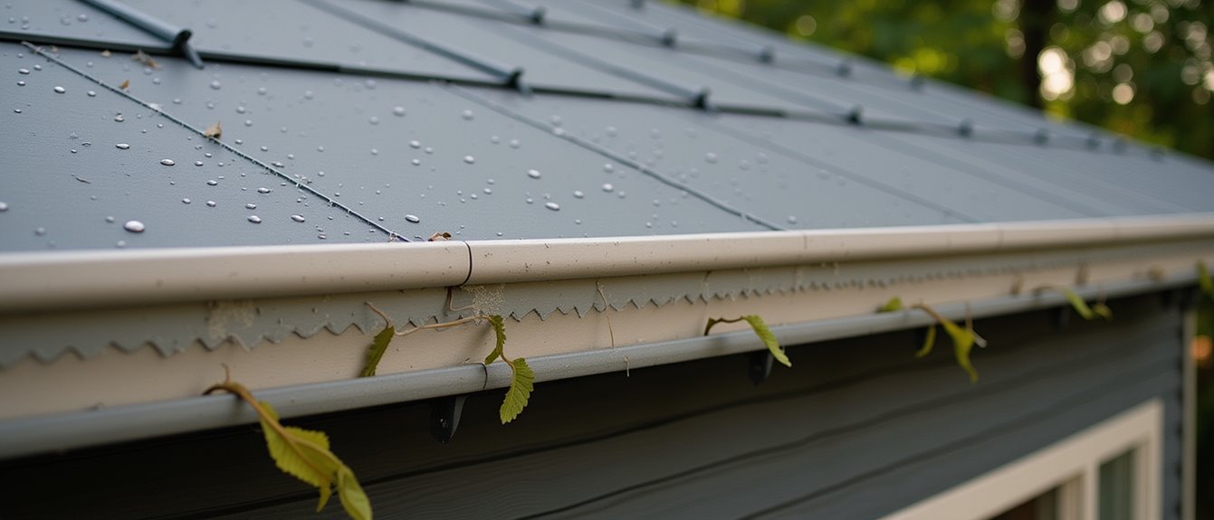 overflow risks from gutters