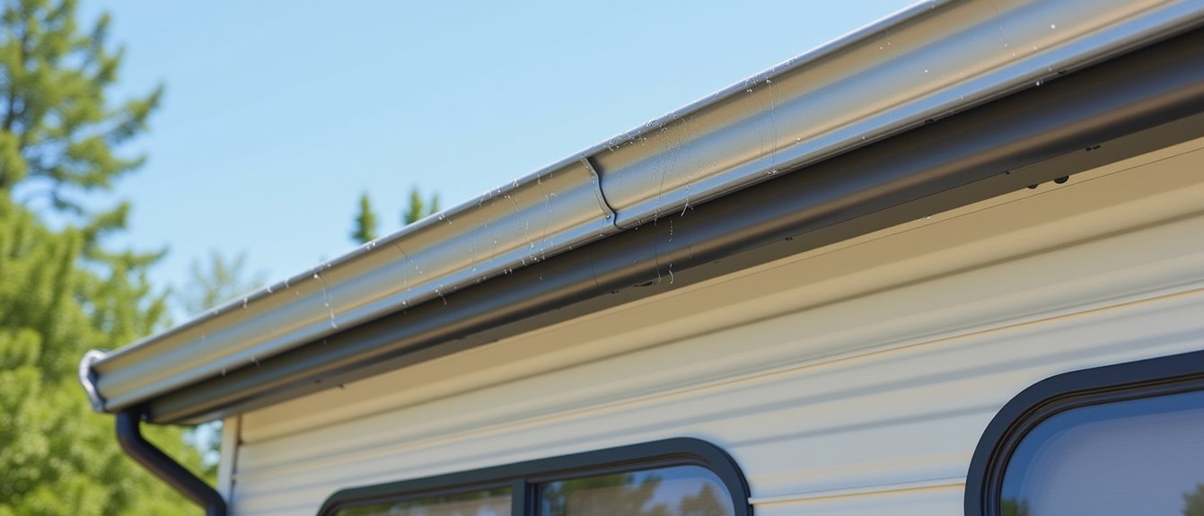 protective camper gutter solutions