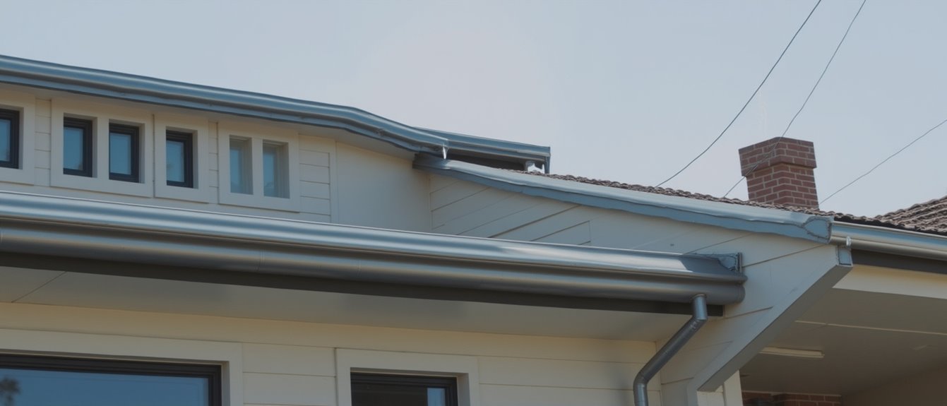 seamless gutters minimize leaks