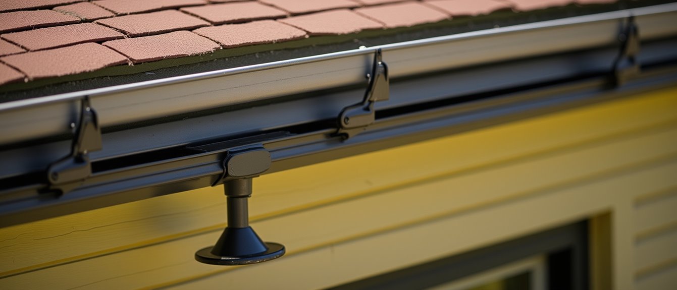streamlined dual function gutter system