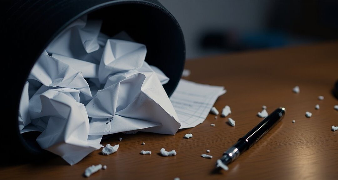 FAILED WRITING